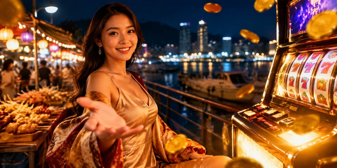 Không khí giải trí casino và game tại chợ đêm Nha Trang nhộn nhịp